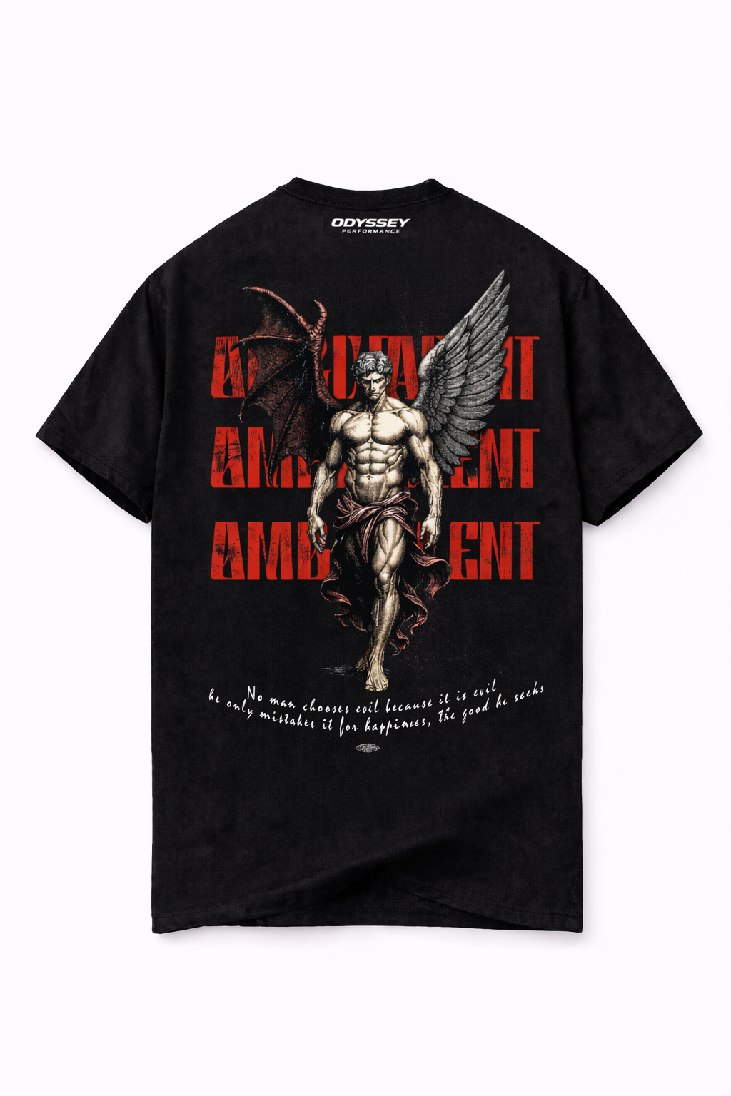 Odyssey “Divine Conflict” Oversized Graphic T-Shirt