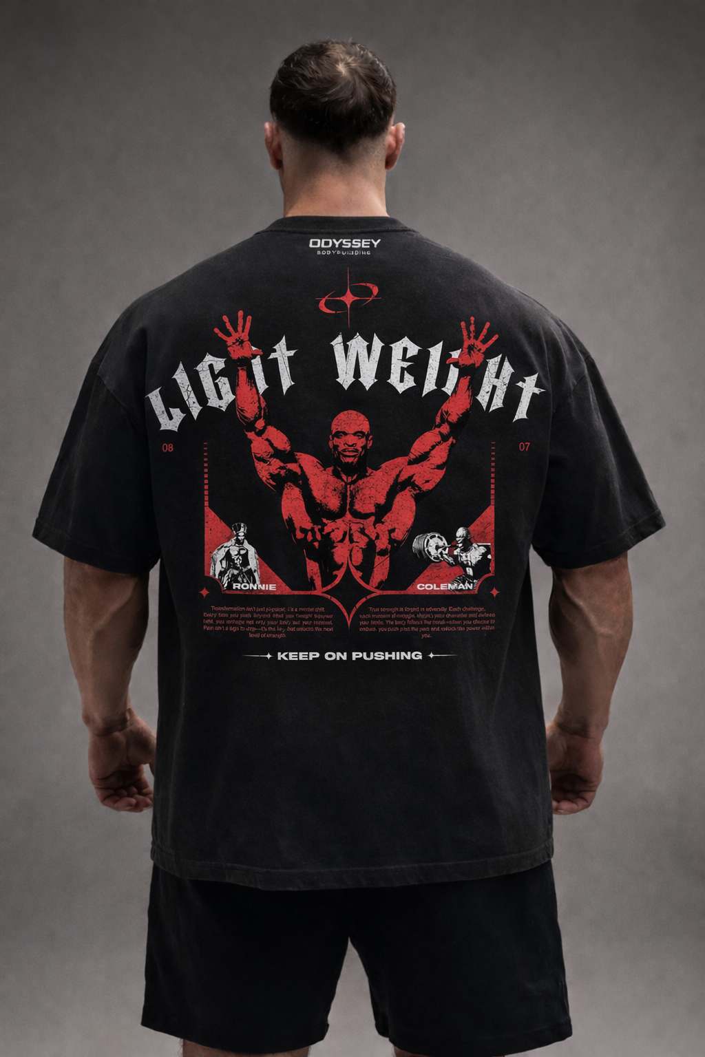 Odyssey “Eight-Time Legacy” Oversized Graphic T-Shirt