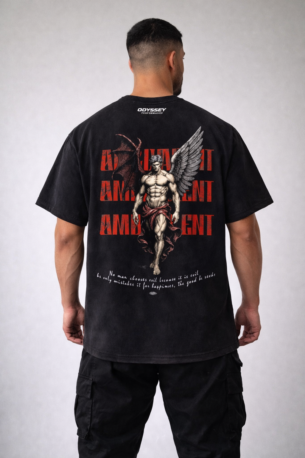 Odyssey “Divine Conflict” Oversized Graphic T-Shirt